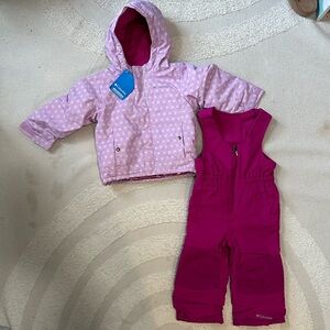 BNWT Columbia Two Piece Snowsuit 3T